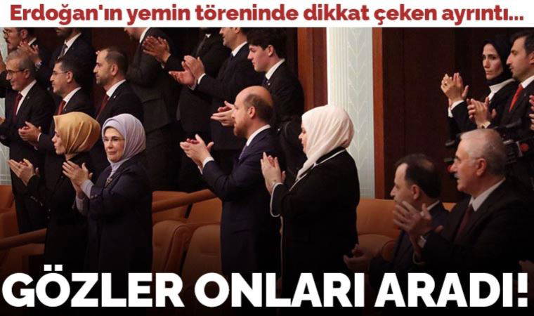 Erdoğan'ın yemin töreninde dikkat çeken ayrıntı... Berat Albayrak ve Burak Erdoğan katılmadı!