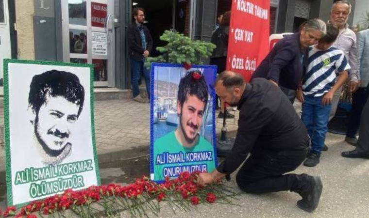 Ali İsmail Korkmaz saldırıya uğradığı sokakta anıldı