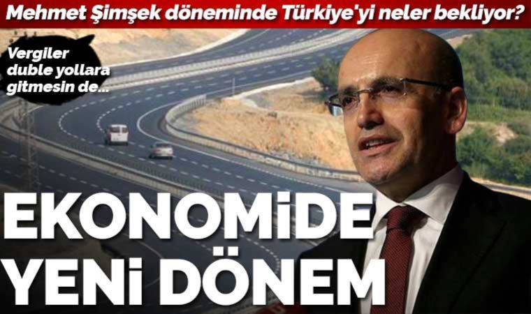Ekonomide yeni dönem... Mehmet Şimşek döneminde Türkiye'yi neler bekliyor?