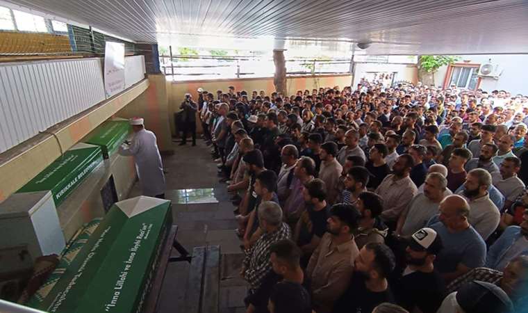 Kızılırmak'ta boğulan 3 çocuk toprağa verildi