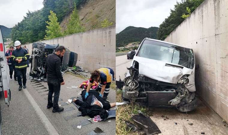 Kazaya müdahale eden polis memuruna otomobil çarptı: 7 kişi yaralandı!