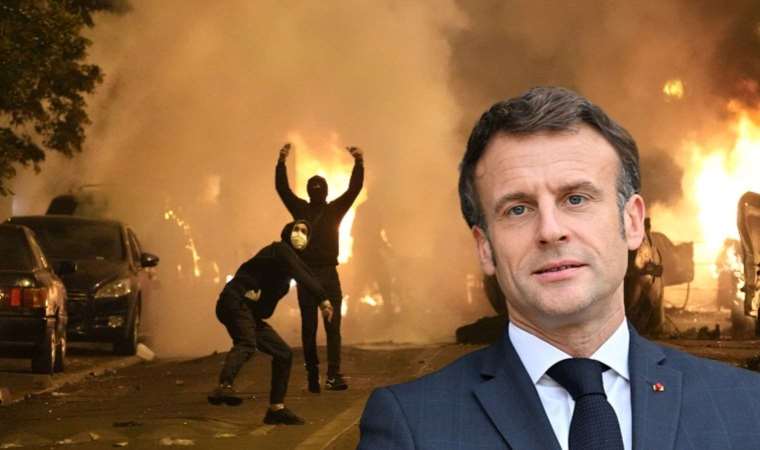 Macron'dan ebeveynlere ve sosyal medyaya çağrı