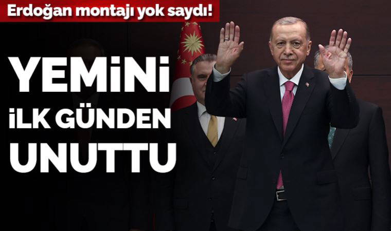 Erdoğan, '85 milyonu bağırlarına basacaklarını' iddia etti: Yemini ilk günden unuttu