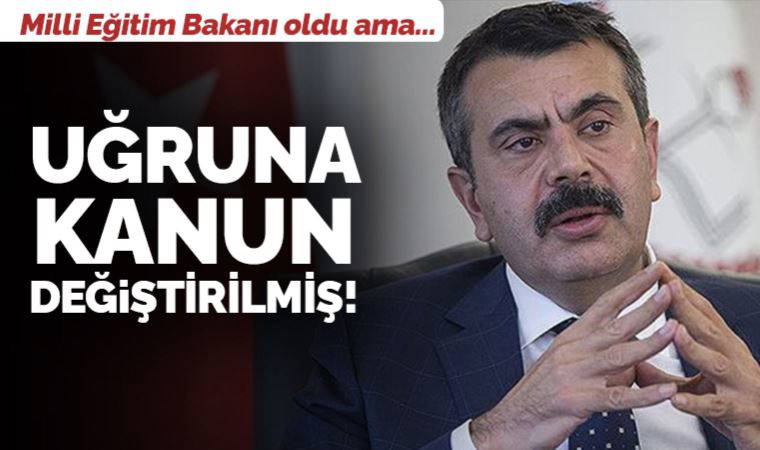 Yeni kabine açıklandı... Milli Eğitim Bakanı olan Yusuf Tekin'in rektör olarak atanması için 'kanun' değiştirilmiş!