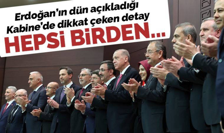 Tensip, tevdi, şahsım... Kabinede üç kritik sözcük!