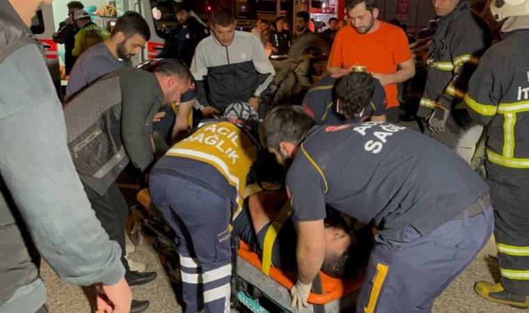 Kavşakta otomobil ile cip çarpıştı: 1'i ağır, 6 yaralı