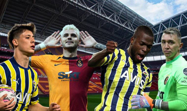 Galatasaray - Fenerbahçe derbisinin kilit isimleri!