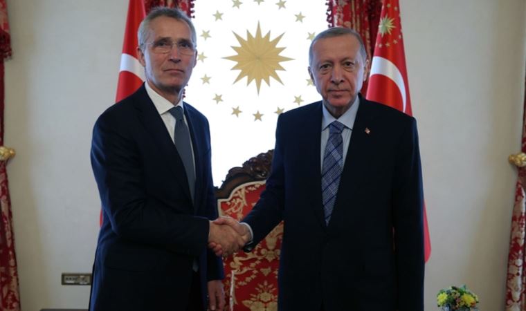 Erdoğan  ve Stoltenberg görüşmesi sona erdi