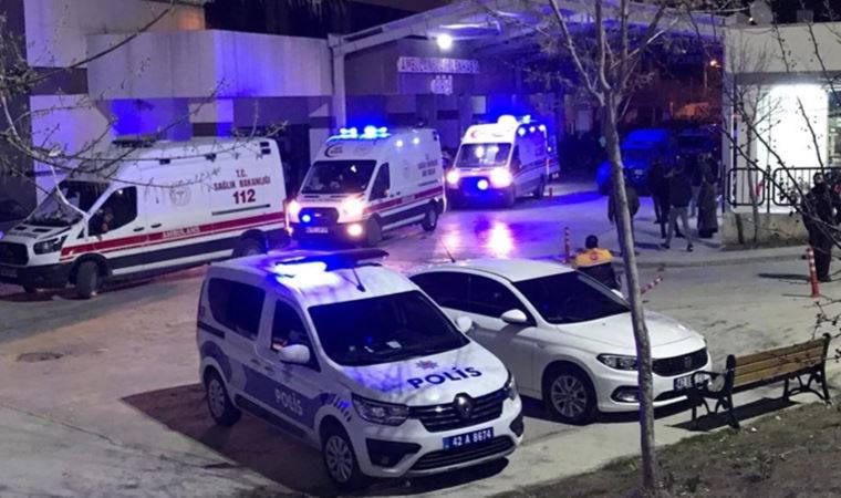 Konya’da iki grup arasında silahlı kavga: 8’i polis 12 kişi yaralandı