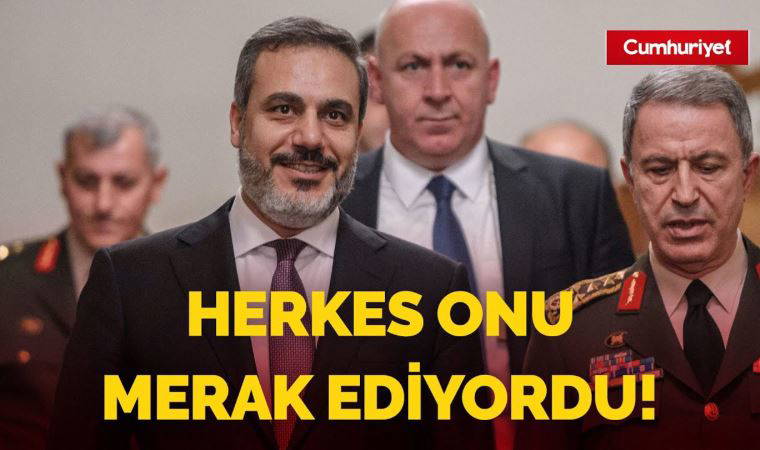 Erdoğan'ın sır küpü Hakan Fidan konuştu