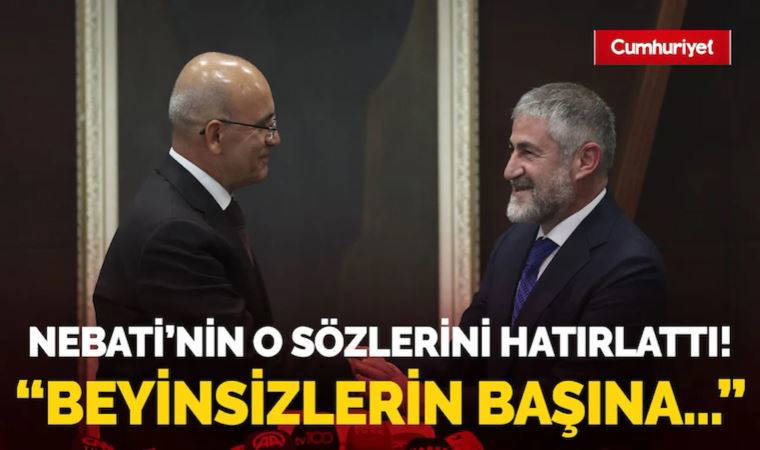 Milyonların gözü Mehmet Şimşek'te! Uzmanı Nebati'nin o sözlerini hatırlattı: Beyinsizlerin başına...