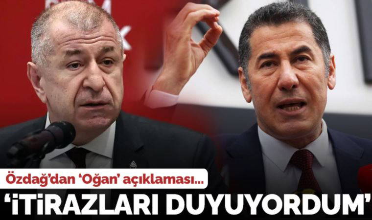 Ümit Özdağ'dan 'Sinan Oğan' açıklaması: 'MHP'nin itirazlarını duyuyordum...'