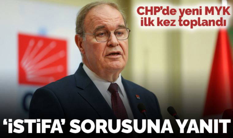 CHP'li Faik Öztrak'tan 'Kılıçdaroğlu istifa etmeyi düşünüyor mu' sorusuna yanıt: 'Bizi başka partilerle karıştırmayın...'