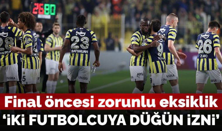 Fenerbahçe'de Joshua King ve Miguel Crespo'ya düğün izni!