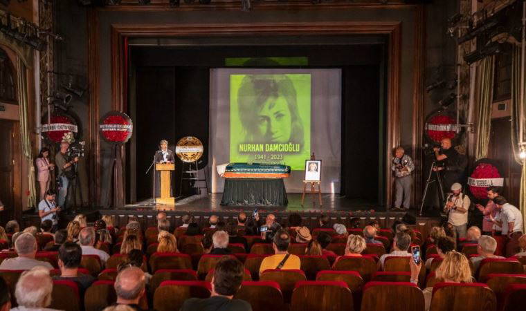 Nurhan Damcıoğlu İzmir’de son yolculuğuna uğurlandı