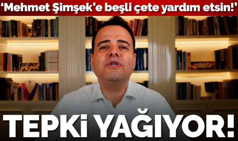 'Hepimiz Mehmet Şimşek'e yardım etmeliyiz' diyen Özgür Demirtaş'a tepki yağıyor: Beşli çete yardım etsin!