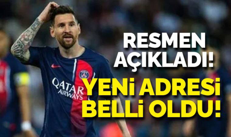 Lionel Messi yeni adresini açıkladı!