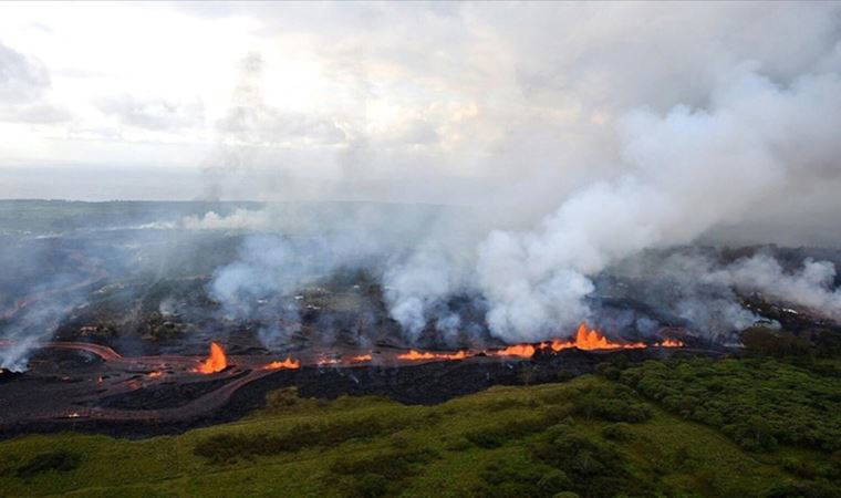 Hawaii'deki Kilauea Yanardağı'nda patlama