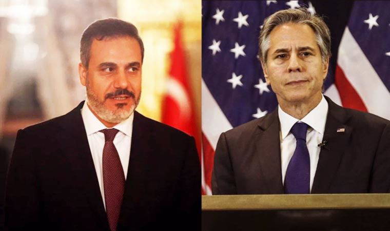 Son dakika... Dışişleri Bakanı Hakan Fidan ABD'li mevkidaşı Antony Blinken ile görüştü!