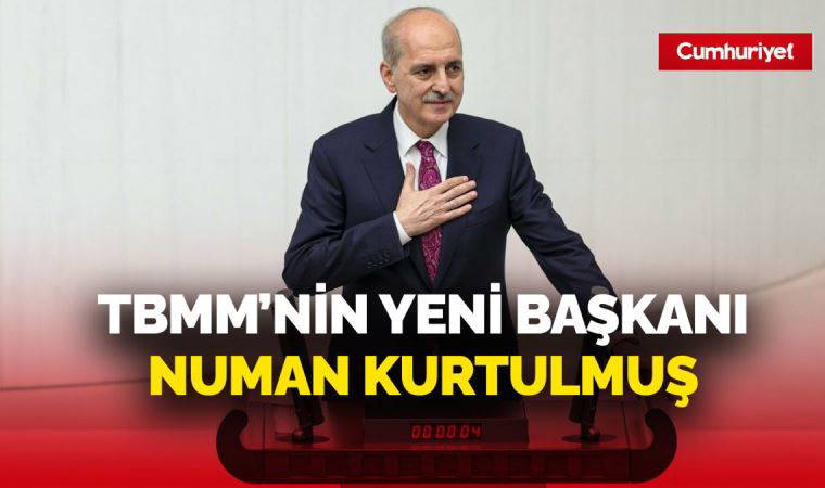 TBMM’nin yeni başkanı Numan Kurtulmuş oldu!