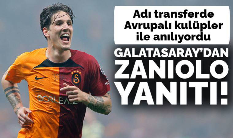 Galatasaraylı yönetici Cenk Ergün'den Nicolo Zaniolo yanıtı