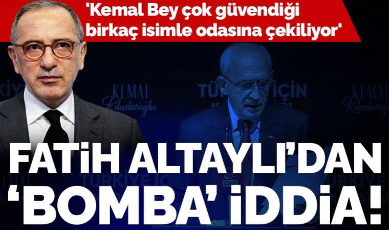 Son dakika... Fatih Altaylı'dan Kılıçdaroğlu iddiası: 'Bu benim ilk ve son Cumhurbaşkanlığı adaylığımdı'