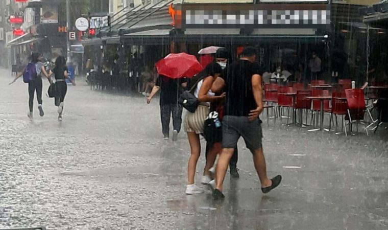 Meteoroloji'den İzmir için 'sağanak' uyarısı (08 Haziran 2023)