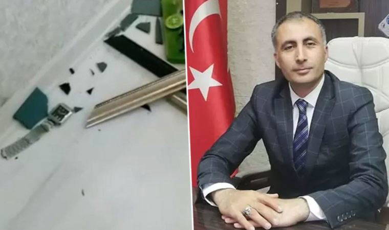 Ülkü Ocakları başkanından MHP’li belediye başkanına makam odasında darp