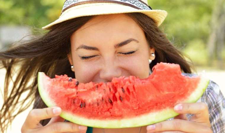 Karpuzun beyaz kısımlarını tüketirseniz!