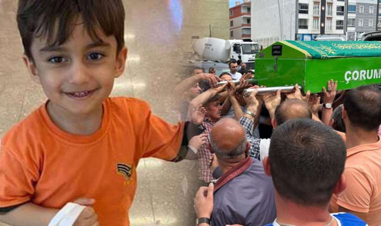 Nefes borusuna yemek kaçan Kerem, son yolculuğuna uğurlandı