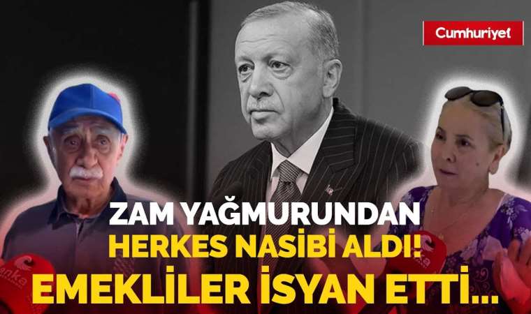 Zam yağmurlarının ardından emekliler isyan etti! “Canım bir şeyler istiyor, alamıyorum…”