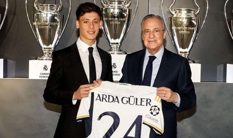 Real Madrid'li futbolcu Arda Güler: 'Efsane olmak istiyorum'