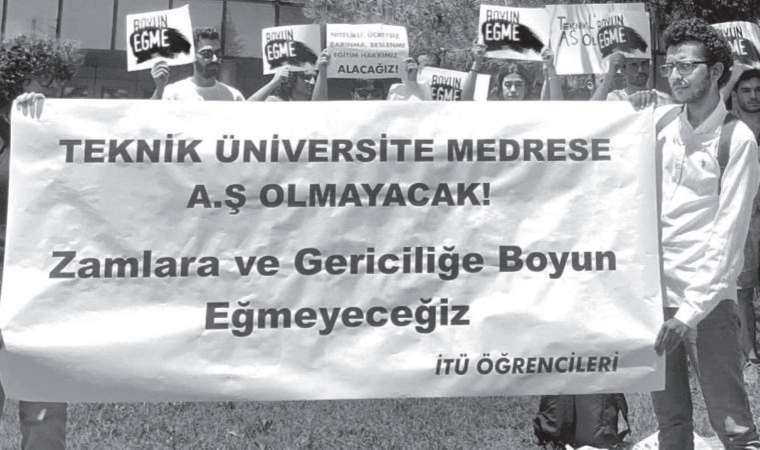 Yurt erkeklere kaldı...