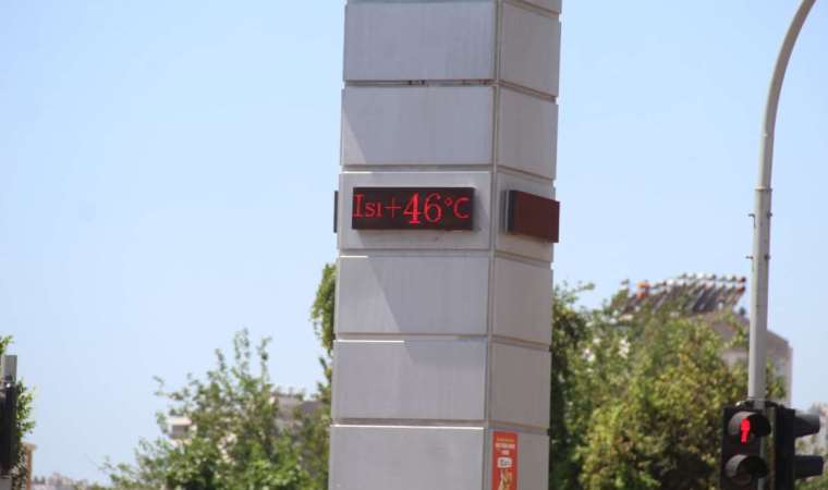 Termometreler 46 dereceyi gösterdi...