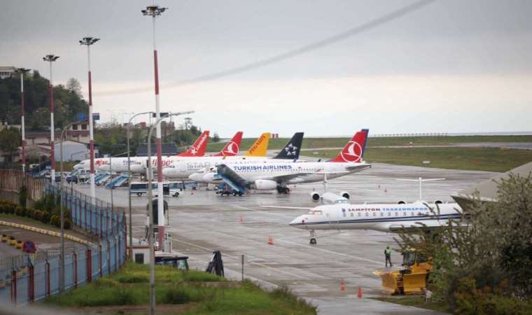 Trabzon Havalimanı pistinde 'kırmızı kil' tehlikesi