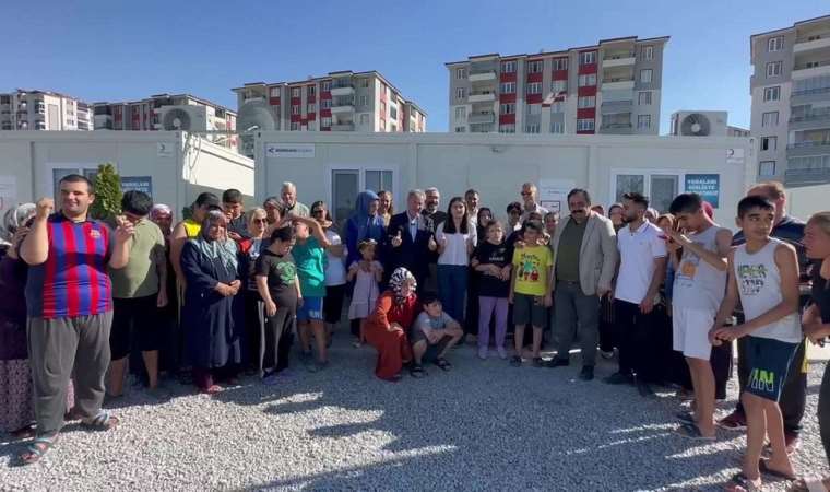 Başkan İduğ: Depremzedeleri bırakmayacağız