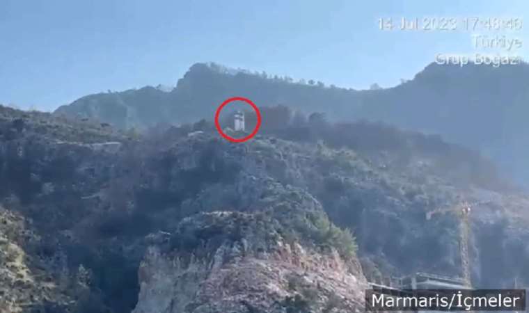 Marmaris Milli Parkı'na beton santrali