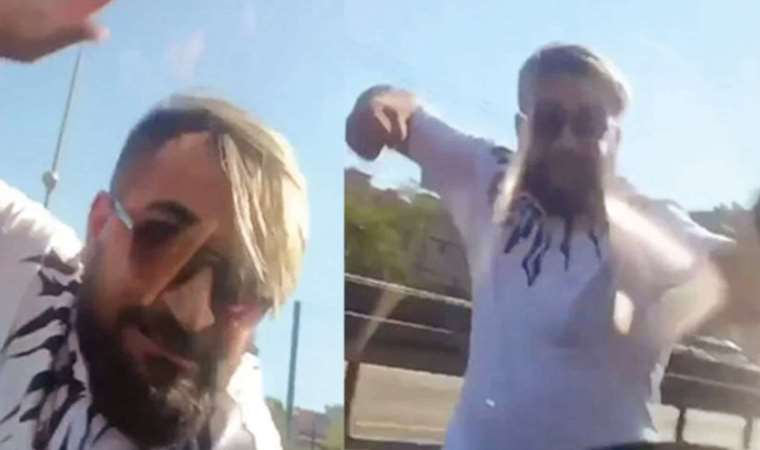 Trafikte yol kesip hamile kadının bulunduğu aracı yumruklamıştı: Tutuklandı!
