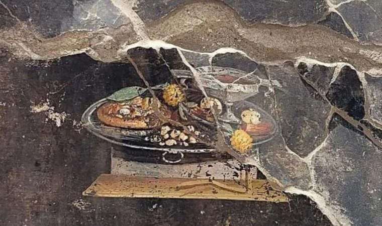 Pizza'nın atası Pompeii kazılarında ortaya çıktı!