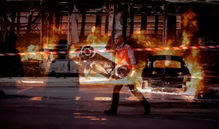 Fransa'daki protestolarda kamusal alanda 871 nokta kundaklandı