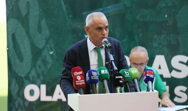 Bursaspor’un yeni başkanı Recep Günay oldu