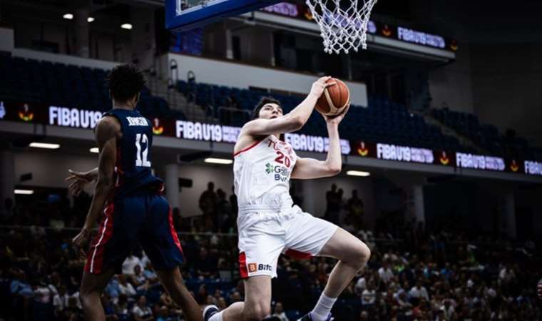 U19 Basketbol Milli Takımı, ABD'yi devirerek dünya 3. oldu