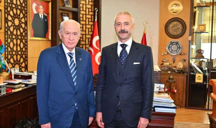 Cezaevinden çıkan Sedat Şahin'den Bahçeli’ye ziyaret