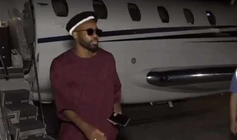 Galatasaray'ın yeni transferi Cedric Bakambu İstanbul'a geldi!
