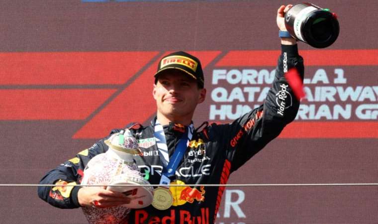 F1 Macaristan Grand Prix'sinde zafer Max Verstappen'in oldu