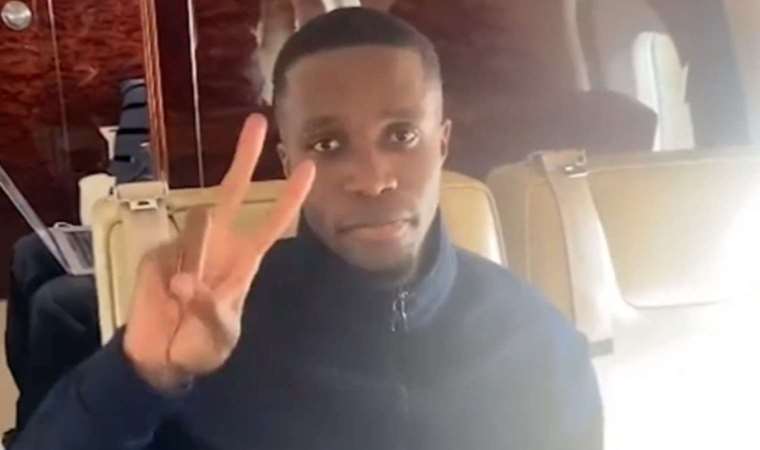 Wilfried Zaha'dan Galatasaray taraftarlarına ilk mesaj