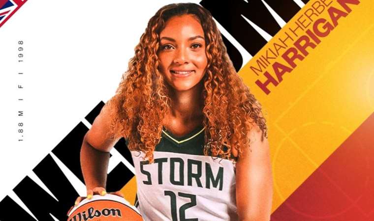Galatasaray Kadın Basketbol Takımı, Mikiah Herbert Harrigan'ı kadrosuna kattı