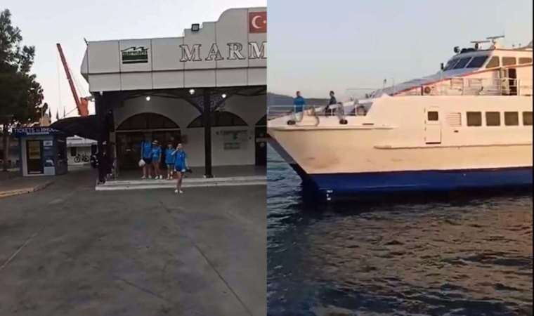 Rodos’tan tahliye edilenler Marmaris'e getirildi