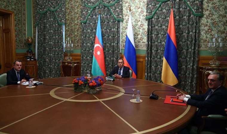 Rusya, Azerbaycan ve Ermenistan arasındaki görüşme başladı