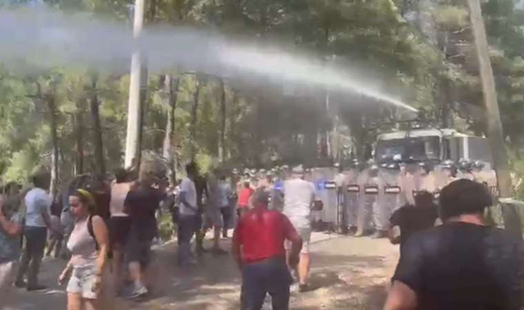 Son dakika... Akbelen'de doğa kıyımına karşı direniş sürüyor: Yurttaşlara TOMA ile müdahale edildi!